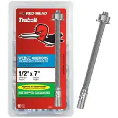 ANCHOR WEDGE HDG 1/2X7IN 10PK - Arlington Coal & Lumber