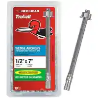 Main 2 - ANCHOR WEDGE HDG 1/2X7IN 10PK - Arlington Coal & Lumber