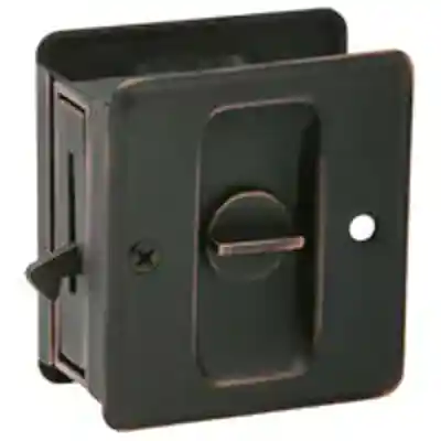 LATCH POCKET DOOR PRVCY AGDBRZ - Arlington Coal & Lumber