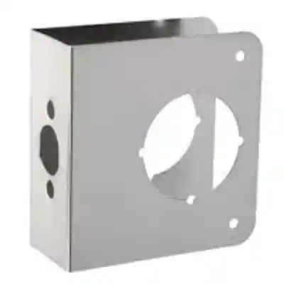 DOOR REINFORCR 4.25"WX4.5"L BN - Arlington Coal & Lumber