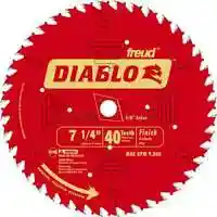 Main 2 - DIABLO 7-1/4" X 40TH CIRCULAR SAW BLADE (D0740A) - Arlington Coal & Lumber