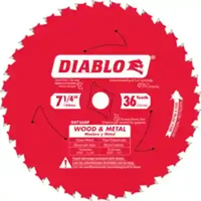 DIABLO D0736GPX BLADE GP 7-1/4 X 36T  - Arlington Coal & Lumber