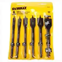 Main 2 - DW1587 WOOD SPADE BIT SET 6PC 6PC WOOD BORING SPADE BIT SET - Arlington Coal & Lumber