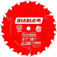 Main 2 - DIABLO 5-1/2" X 18TH SAW BLADE (D0518X)  - Arlington Coal & Lumber