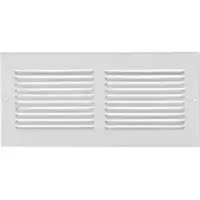 REGISTER SIDEWALL 12X6IN WHT - Arlington Coal & Lumber