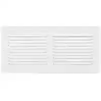 Main 2 - 10X6 WHITE SIDEWALL GRILL STD - Arlington Coal & Lumber