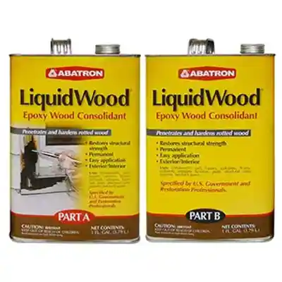 ABATRON 2 GALLON LIQUID-WOOD EPOXY WOOD CONSOLIDANT (1 GAL. EACH A & B) - Arlington Coal & Lumber