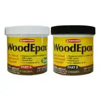 Main 2 - ABATRON WOOD-EPOX EPOXY WOOD REPLACEMENT COMPOUND 12 OZ. (6 OZ. EACH A & B) - Arlington Coal & Lumber