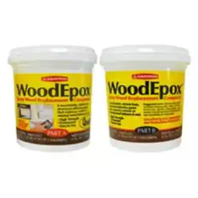ABATRON WOOD-EPOX EPOXY WOOD REPLACEMENT COMPOUND 2 PINT KIT (1 PT. EA. A & B) - Arlington Coal & Lumber