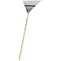 Main 2 - STEEL LEAF RAKE 26-TINE PRO RAKE LAWN/LEAF STEEL HDLE 54IN - Arlington Coal & Lumber