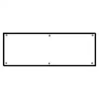 Main 1 - KICKPLATE SB8 X34 SAT NICKEL - Arlington Coal & Lumber