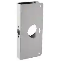 Main 1 - DOOR REINFORCER 4"WX9"L BR NKL - Arlington Coal & Lumber