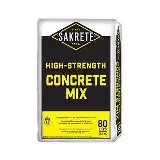 Main 2 - 80# BAG SAKRETE CONCRETE CEMENT MIX (4,000 PSI) - Arlington Coal & Lumber
