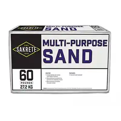 60# BAG SAKRETE MULTI PURPOSE SAND - Arlington Coal & Lumber