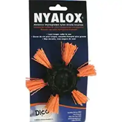 NYALOX 4" FLAP BRUSH ORANGE MEDIUM (541-782-4)  - Arlington Coal & Lumber