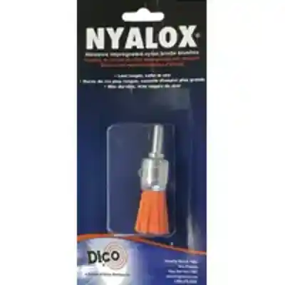 NYALOX 3/4" END BRUSH ORANGE MEDIUM (541-781-3/4) - Arlington Coal & Lumber