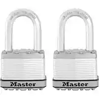 Main 2 - 2IN PADLOCK 1-1/2 SHACKLE 2PK - Arlington Coal & Lumber