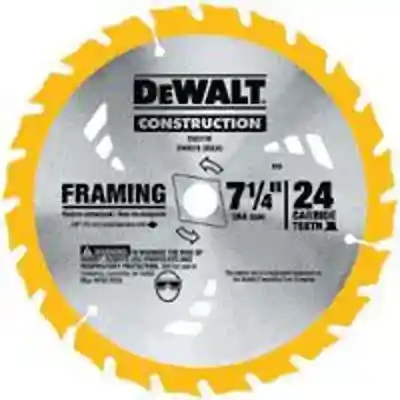 DEWALT 7-1/4" 24-TOOTH CARBIDE SAW BLADE - Arlington Coal & Lumber