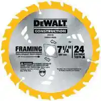 Main 1 - DEWALT 7-1/4" 24-TOOTH CARBIDE SAW BLADE - Arlington Coal & Lumber