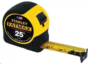 Main 2 - STANLEY 1-1/4"  FAT MAX RULE TAPE 25 FT. (33-725) - Arlington Coal & Lumber