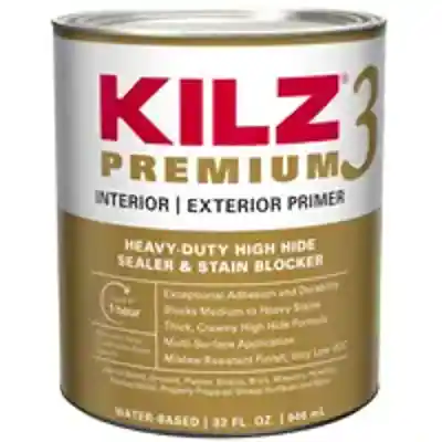 KILZ 3 PREMIUM QT INT/EXT WATER BASED PRIMER/SEALER (GOLD) - Wilmington Builders Supply Co.