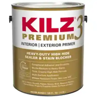 KILZ 3 PREMIUM GAL INT/EXT WATER BASED PRIMER/SEALER (GOLD) - Wilmington Builders Supply Co.