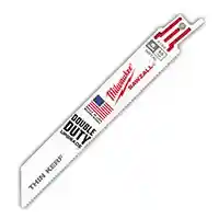 Main 2 - MILWAUKEE 6IN RECIPROCATING SAW BLADE 48-00-5184 - Arlington Coal & Lumber