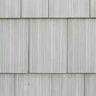 Main 1 - 18" TEAL #1 R&R KD "GROOVED" WEST RED CEDAR SHINGLE,  PRIMED GRAY, 50 SQ FT @ 14"EXP - Arlington Coal & Lumber