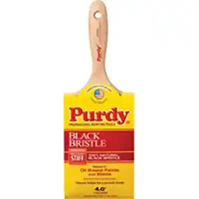 PURDY BLK B SWAN 4" AL PT BR (144400040) - Arlington Coal & Lumber