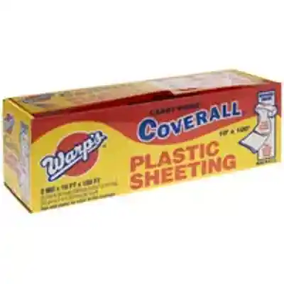 10X100FT 2MIL CLEAR POLY FILM  - Arlington Coal & Lumber