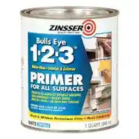 Main 1 - ZINSSER QT BULLS-EYE 1-2-3 PRIMER/SEALER WATER BASE INT/EXT (BLUE) - Arlington Coal & Lumber