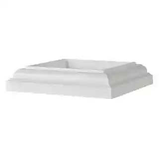 Main 1 - TIMBERTECH 5-1/2" X 5-1/2" MATTE WHITE POST SKIRT - Arlington Coal & Lumber