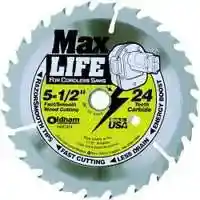 Main 1 - MAX LIFE 550C424 CARB BLADE 5-1/2 24THT - Arlington Coal & Lumber