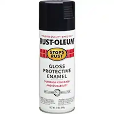 GLOSS BLACK SPRAY PAINT 12OZ  - Arlington Coal & Lumber