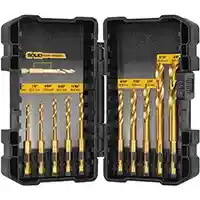 Main 1 - DEWALT 10 PC ASSORTED IMPACT DRILL BIT SET (DD5060) - Arlington Coal & Lumber