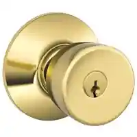 Main 1 - SCHLAGE F51AVBEL505  BELL ENTRY K4 BRIGHT BRASS - Arlington Coal & Lumber