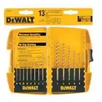 Main 1 - DW1363 TITANIUM BIT SET 13PC 13PC TITANIUM DRILL BIT SET - Arlington Coal & Lumber