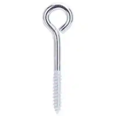 ZNC LAG EYE SCREW 1/4X3-3/4 BOLT LAG EYE 1/4X3.75IN BRT ZN - Arlington Coal & Lumber