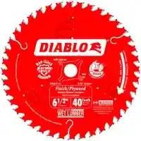Main 2 - DIABLO 6-1/2" X 40TH FINISH SAW BLADE (D0641X) - Arlington Coal & Lumber