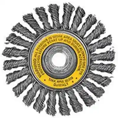 WHEEL BRSH CBL TWIST WIRE 4IN - Arlington Coal & Lumber
