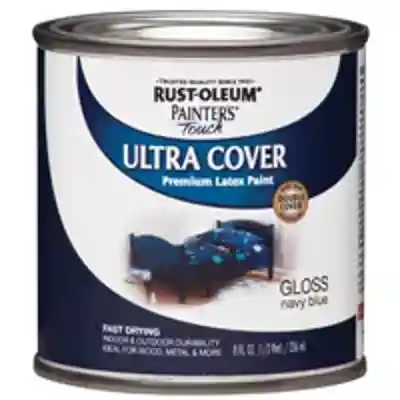PAINT ACRY GLOSS NVY BLU 1/2PT - Arlington Coal & Lumber
