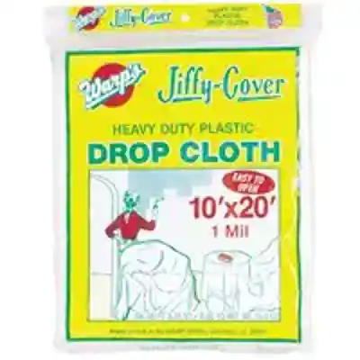 WARP BROS 10 X 20 FT 1MIL PLASTIC DROP CLOTH (JC-1020) GREEN - Arlington Coal & Lumber