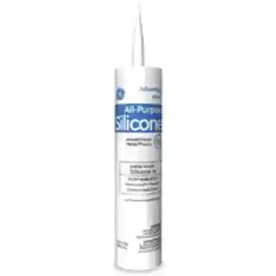 G.E. ADVANTAGE FLEXIBLE SILICONE RUBBER SEALANT, 10 OZ, CARTRIDGE, WHITE, SOLID - Arlington Coal & Lumber