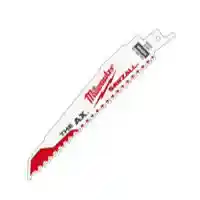 Main 2 - MILWAUKEE 6" AX RECIPROCATING SAW BLADE 5PK 48-00-5021 - Arlington Coal & Lumber