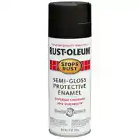 Main 1 - SEMI GLOSS BLACK SPRAY PAINT 12OZ - Arlington Coal & Lumber