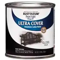 Main 1 - PAINT ACRY LATEX GLO BLK 1/2PT - Arlington Coal & Lumber