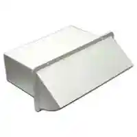 Main 1 - LAMBRO WALLCAP W/DAMPER PLSTC WHT (1170W) - Arlington Coal & Lumber