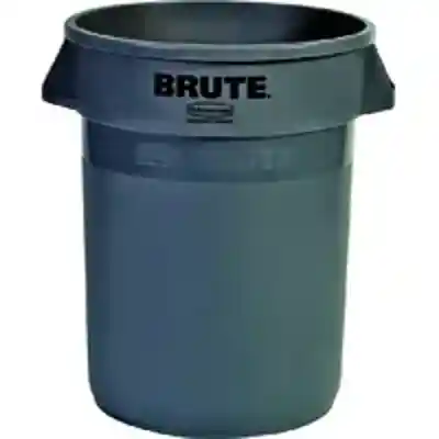 RUBBERMAID BRUTE 32-GAL REFUSE CONTAINER GRAY (FG263200GRAY) - Arlington Coal & Lumber