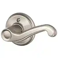 Main 1 - SCHLAGE F170VFLA619RH DUMMY FLAIR LEVER RH SATIN NICKEL  ** VISUAL PACK ** - Arlington Coal & Lumber