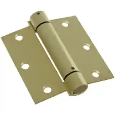 HINGE DOOR STL SPRNG 3.5IN BRS - Arlington Coal & Lumber